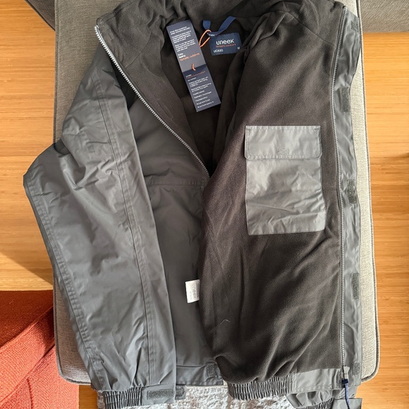 Rain & Wind Jacket with Micro Fleece Lining | M - Picture 8 of 8